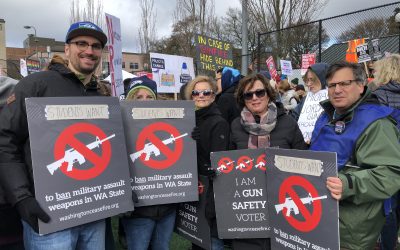 CeaseFire Board members march with our students